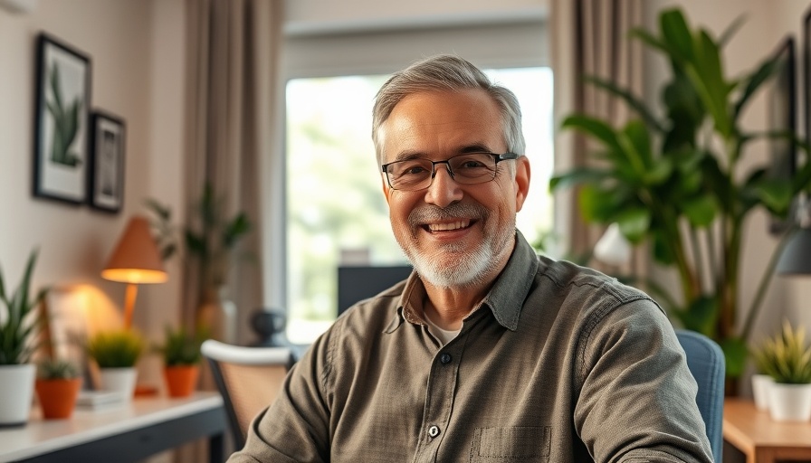 Professional in office discussing real estate investment opportunities.