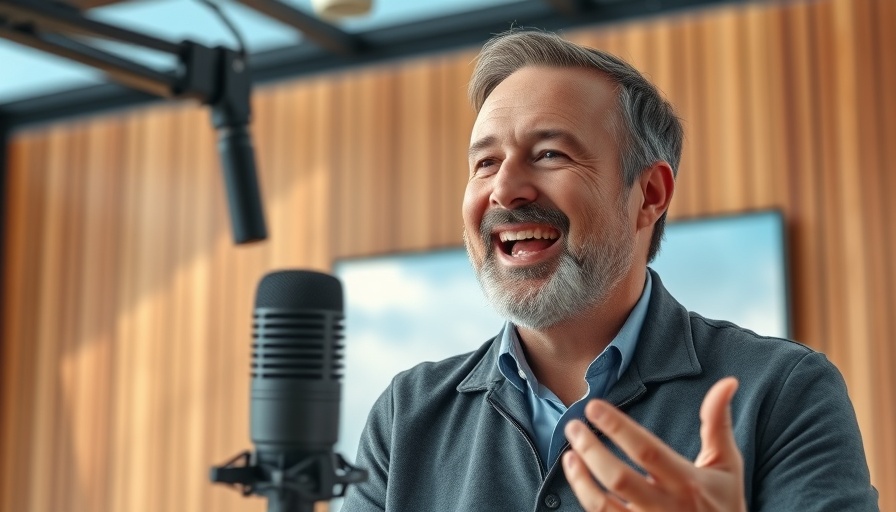 Middle-aged man giving tax tip on flipping houses in a studio setting.