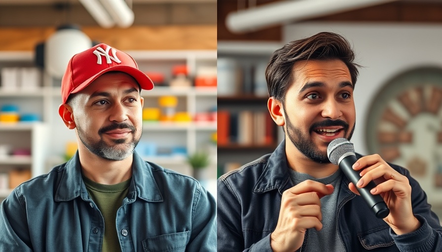 Men discussing content creation concerns in a virtual meeting.