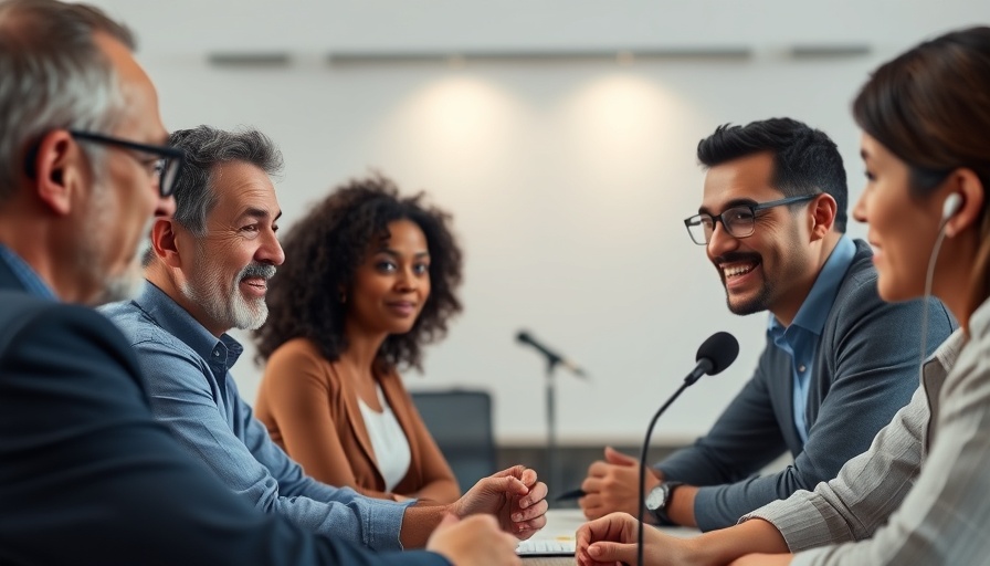 Video conference on land investing with three engaged participants.