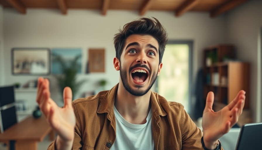 Energetic young man discussing building generational wealth in your 30s.