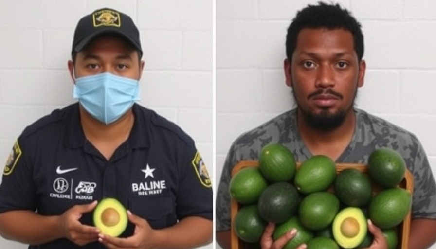 Cops nab two men accused of stealing avocados
