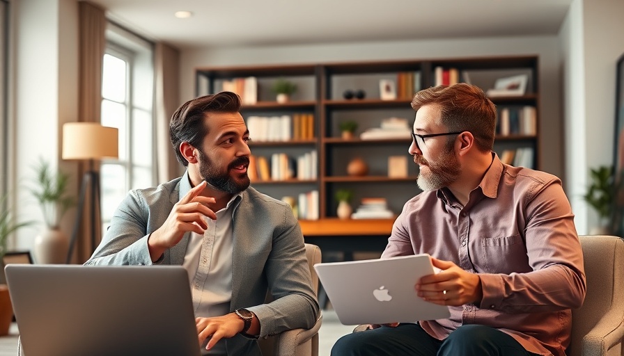 Virtual meeting discussing commercial real estate investing.