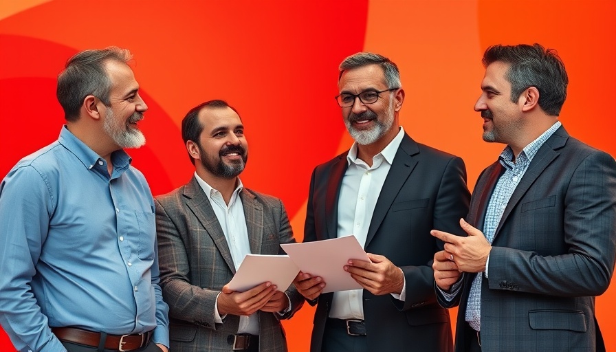 Double Your Fall Revenue with real estate experts, bold red-orange theme.