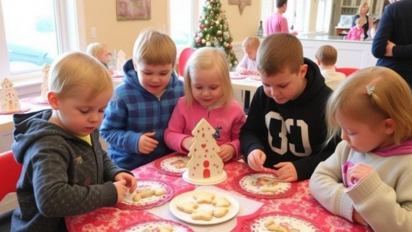 New Year Kids Cookie Decorating Class at Candy Land Crafts