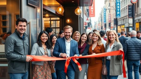 New Jersey restaurant openings, ribbon cutting event.