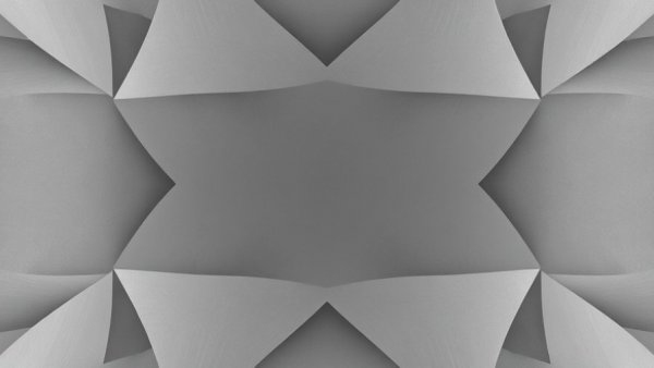 Gray abstract pattern with minimalistic design and symmetrical shapes.