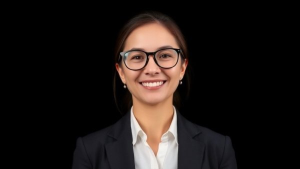 Professional headshot of a smiling woman with glasses, related to NJ hospitals Leapfrog Top Hospital awards.
