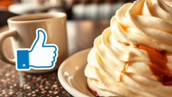 Creamy dessert and coffee at a classic New Jersey diner.