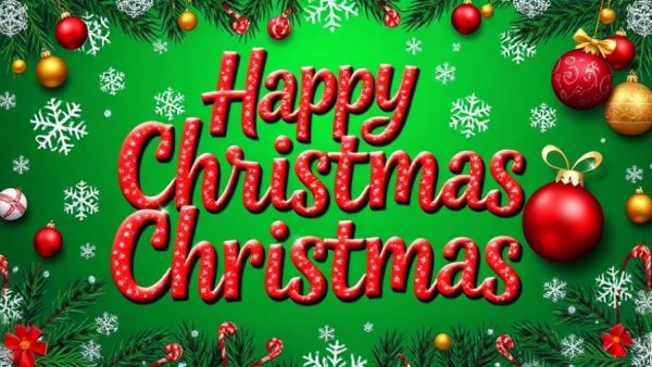 The Weeklings Joy holiday video cover art with festive Christmas design.