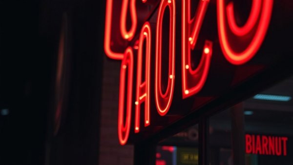 Uncle Al's Sourdough Pizza Edgewater neon sign glowing vibrantly at night.