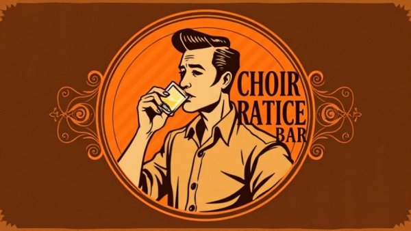 Vintage-style logo for Bergen County restaurant openings