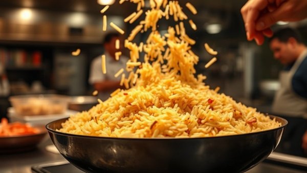 The Fried Rice East Rutherford restaurant kitchen action shot.
