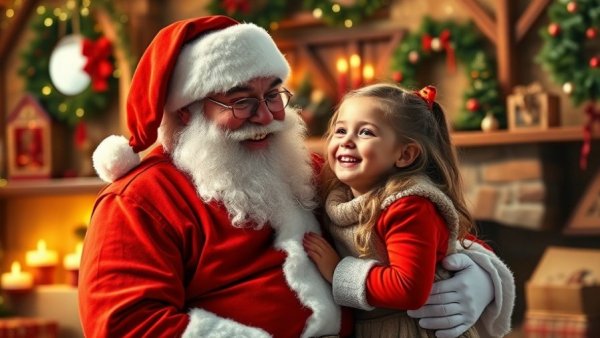 Joyful interaction with Santa, Things to do in NJ with kids seasonal fun.