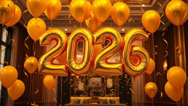 Noon Year’s Eve events in New Jersey festive balloons and 2026.