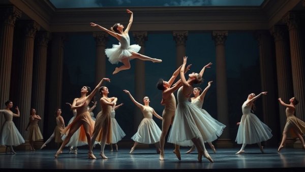 Les Ballets Trockadero de Monte Carlo performance on stage.