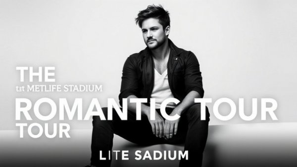 Bruno Mars MetLife Stadium Concert promotional poster.