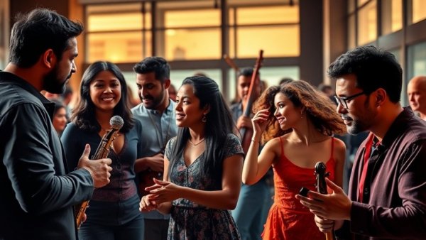 Lively cultural activities at NJPAC Newark showcasing arts and performance.