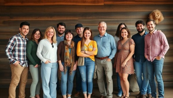 New Jersey arts reviews group casually posed in rustic setting.