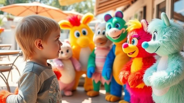 Festive February holidays for kids with colorful characters