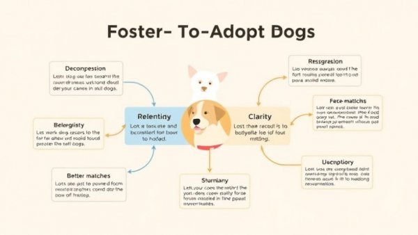 Infographic explaining why foster-to-adopt works for dogs.
