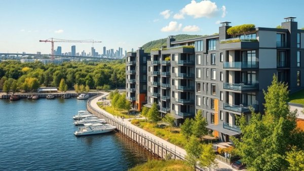 New Jersey waterfront multifamily properties with city skyline.