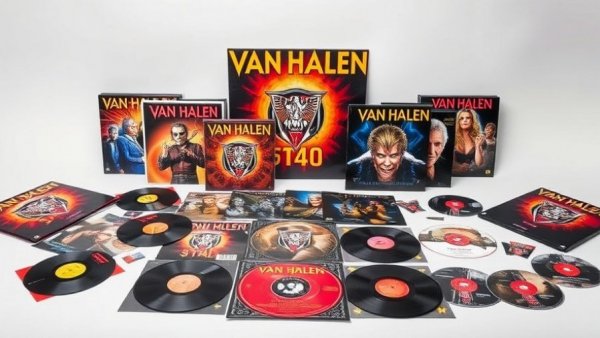 Van Halen 5150 expanded edition vinyl and CDs with cover art.