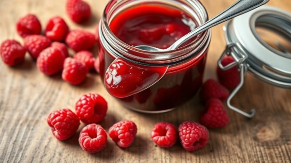 New Jersey events: Jams and jellies tasting promo with raspberries.