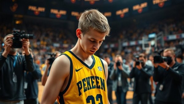 Chad Baker-Mazara USC basketball departure captured at a stadium.