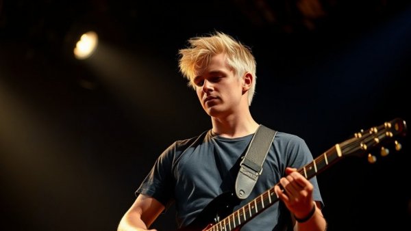 Guitarist performing on stage during Kenny Wayne Shepherd Ledbetter Heights Tour
