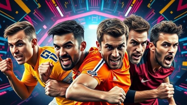 2026 NFL combine draft prospects: dynamic football player collage