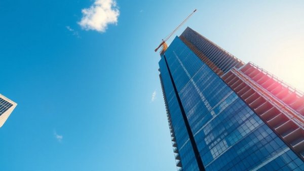 Trader Joe’s Opening in Jersey City with a skyscraper under construction.