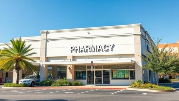 Edgewater pharmacy building, showcasing real estate market trends