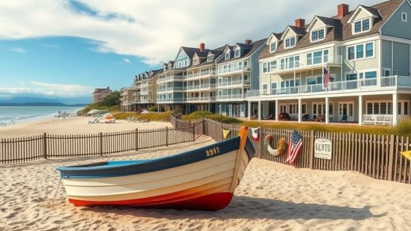 Jersey Shore summer rentals with Cape May lifeboat and resort.