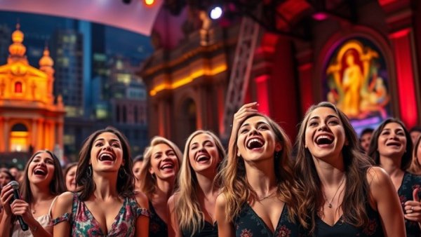 The Book of Mormon returns with a lively stage performance.