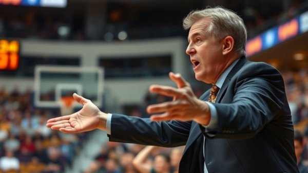 North Carolina Tar Heels coaching candidate directing team in action.