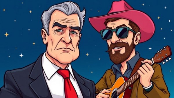 Trump calls for boycott Springsteen concerts illustration.