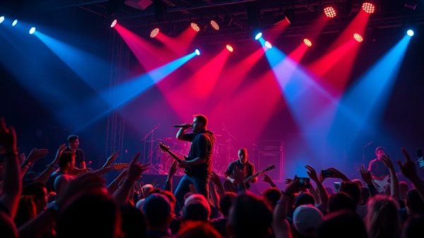 Bruce Springsteen Newark concert 2026 performance with vibrant lights.