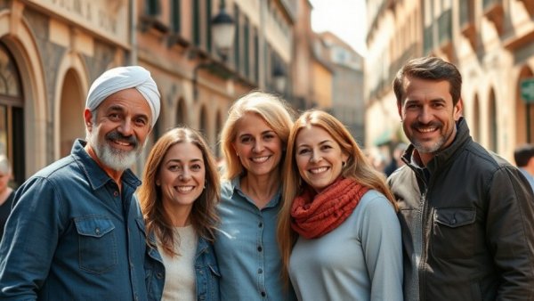 Family enjoying a sunny outing, possible Mother's Day activity in NJ.
