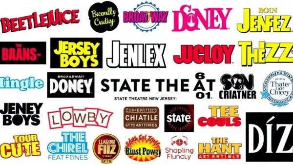 State Theatre New Brunswick Broadway season promotional collage.