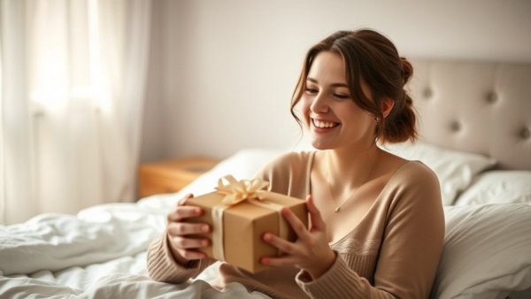 Mother receiving heartfelt Mother's Day gifts that moms actually want.
