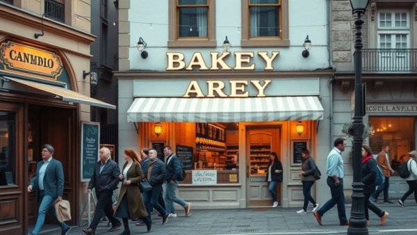 Insomnia Cookies Jersey City vintage bakery facade with pedestrians