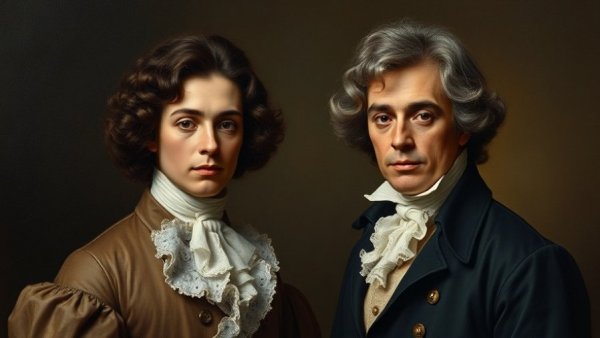 Historical figures from New Jersey Revolutionary History in classic portraits.