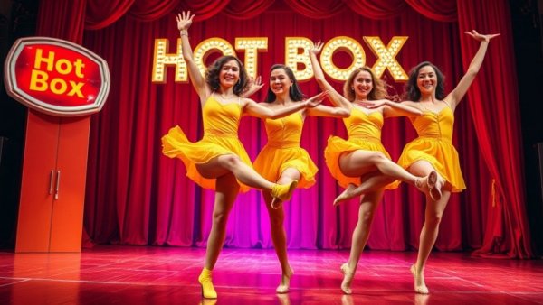 New Jersey theater performance with dancers on stage.