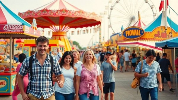 New Jersey county fairs full of joyful families and vibrant attractions