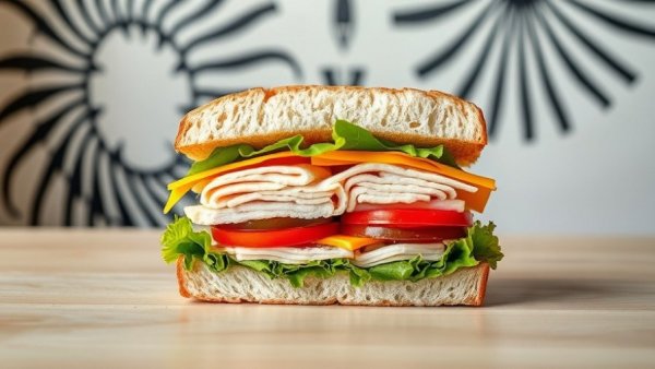 Appetizing sandwich from Bergen County restaurants.