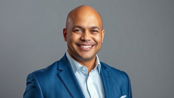 Scarlet Knight Enterprises CEO smiling in business attire.