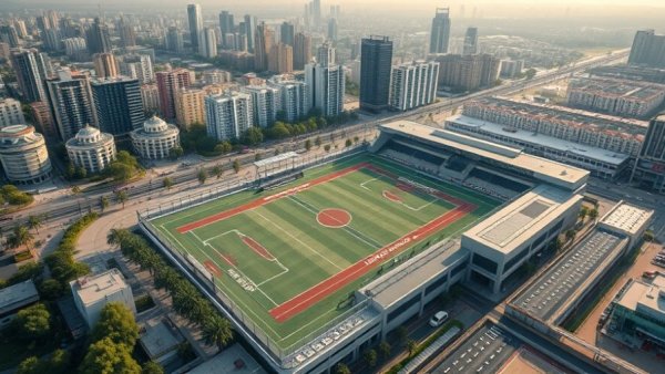 Modern urban training center highlighting New Jersey jobs