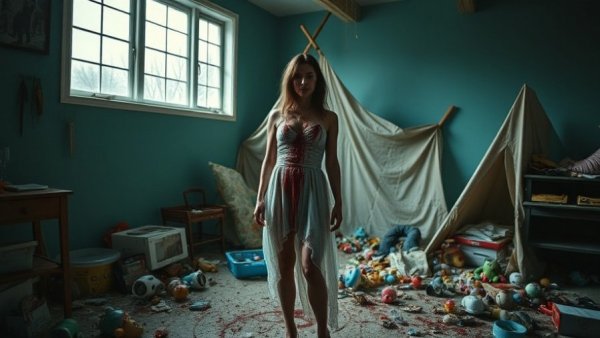 Dark eerie film scene from New Jersey film festivals