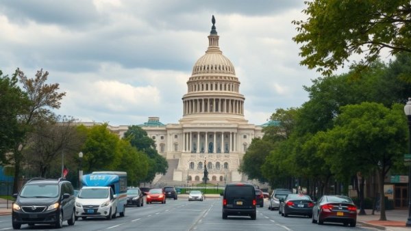 US Capitol building view linked to New Jersey voter registration scandal.